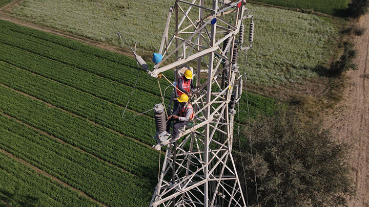 Transmission Line Repairing Work